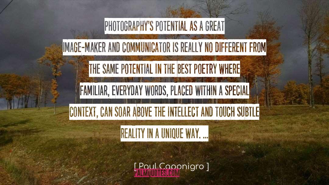 Prose Poetry quotes by Paul Caponigro