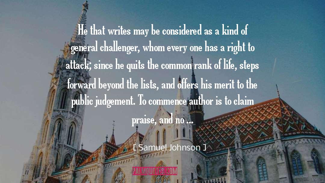 Prose Writing quotes by Samuel Johnson