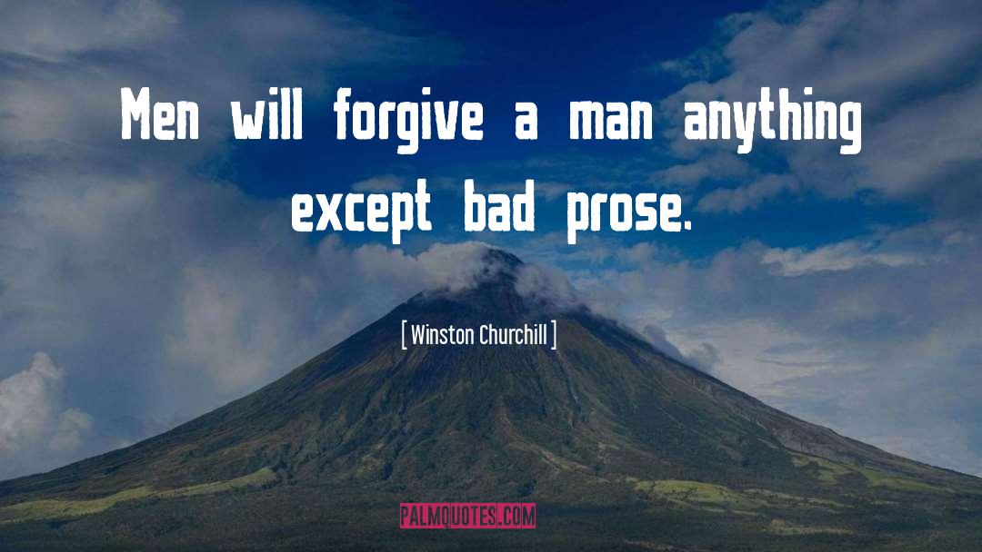 Prose Writing quotes by Winston Churchill