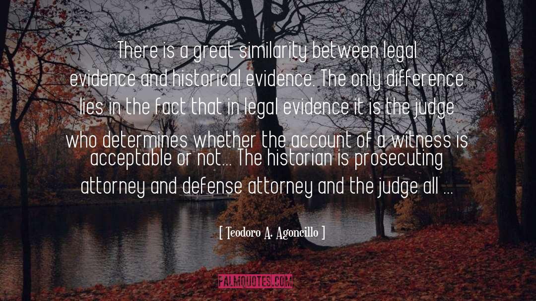 Prosecuting quotes by Teodoro A. Agoncillo