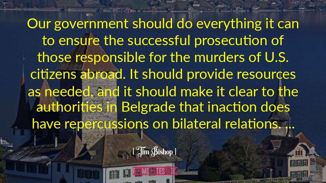 Prosecution quotes by Tim Bishop