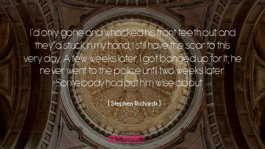Prosecution quotes by Stephen Richards