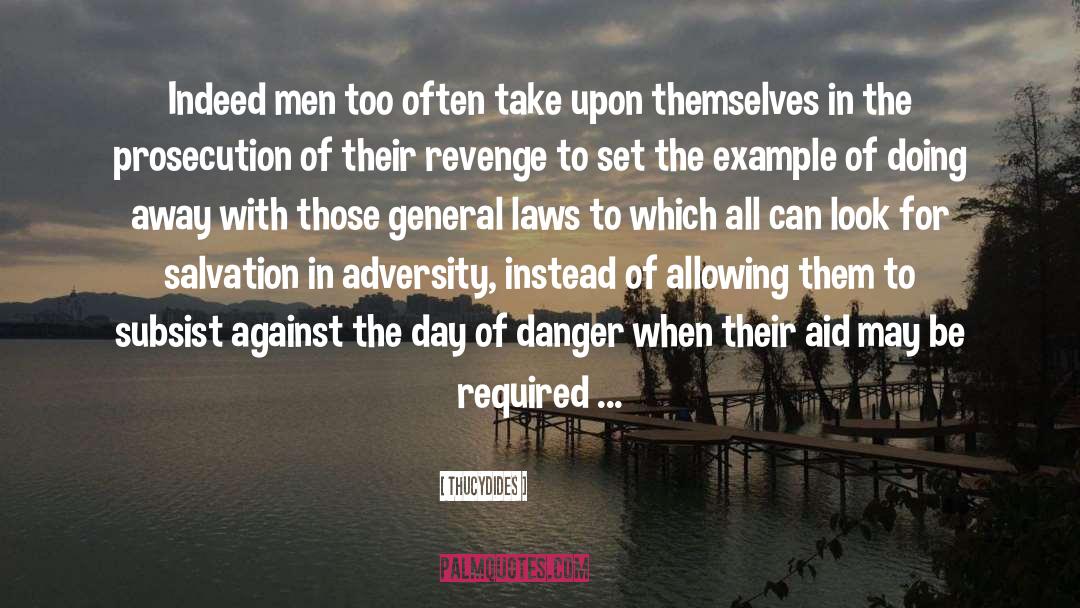 Prosecution quotes by Thucydides