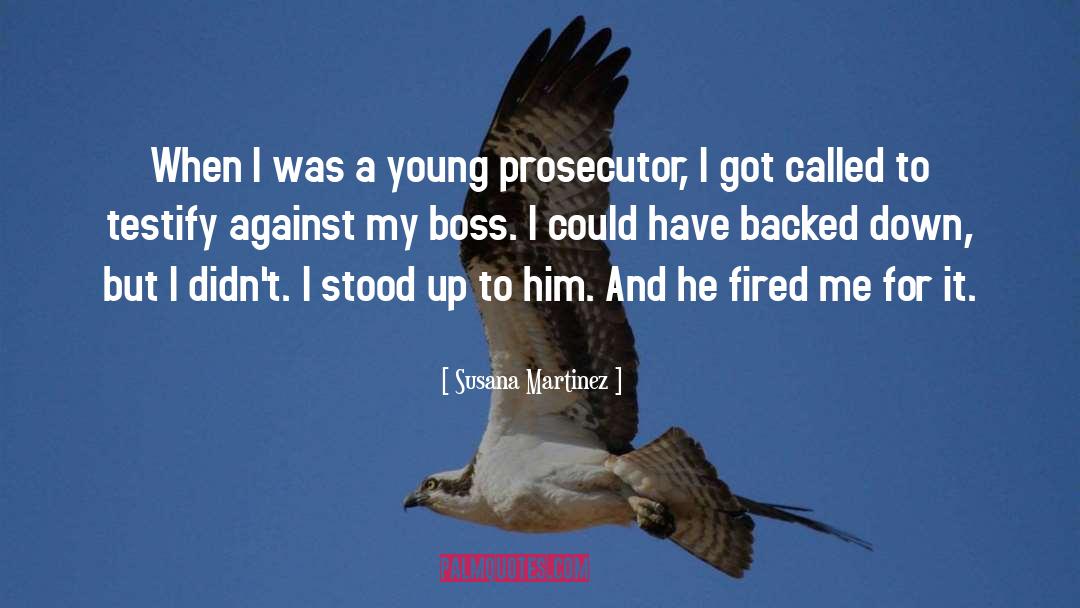 Prosecutor quotes by Susana Martinez