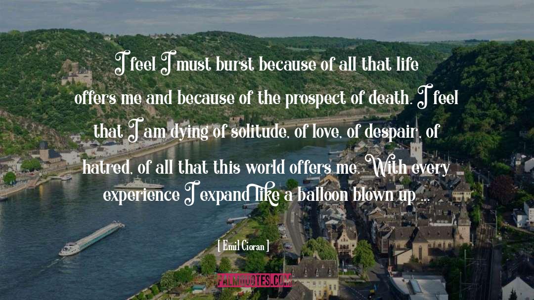 Prospect Of Death quotes by Emil Cioran