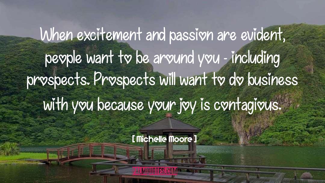 Prospects quotes by Michelle Moore