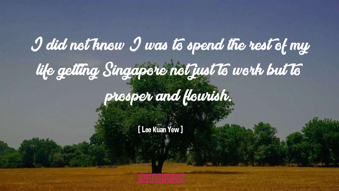 Prosper Floin quotes by Lee Kuan Yew