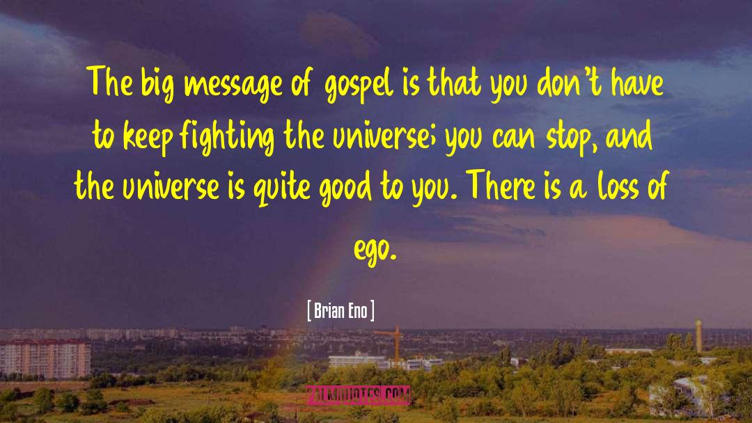 Prosperity Gospel quotes by Brian Eno