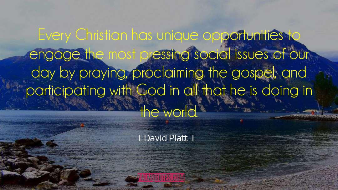 Prosperity Gospel quotes by David Platt