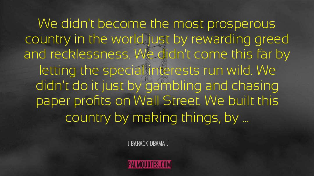 Prosperous Country quotes by Barack Obama