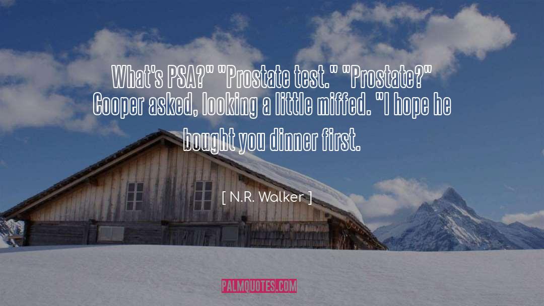 Prostate Gland quotes by N.R. Walker