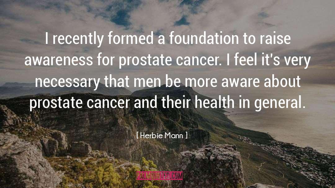 Prostate quotes by Herbie Mann