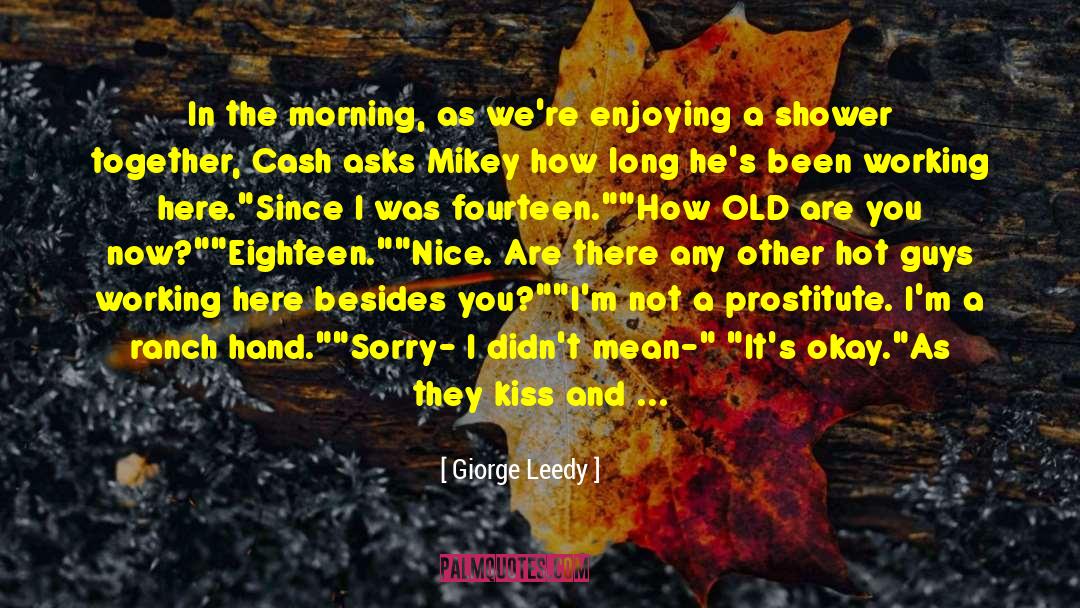 Prostitute quotes by Giorge Leedy