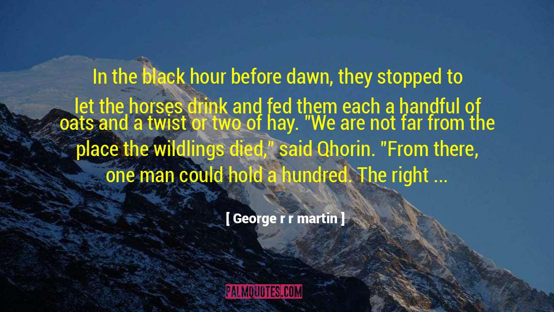 Protagonist Badass quotes by George R R Martin