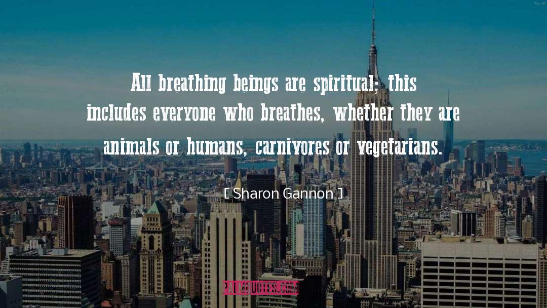 Protect Animals quotes by Sharon Gannon