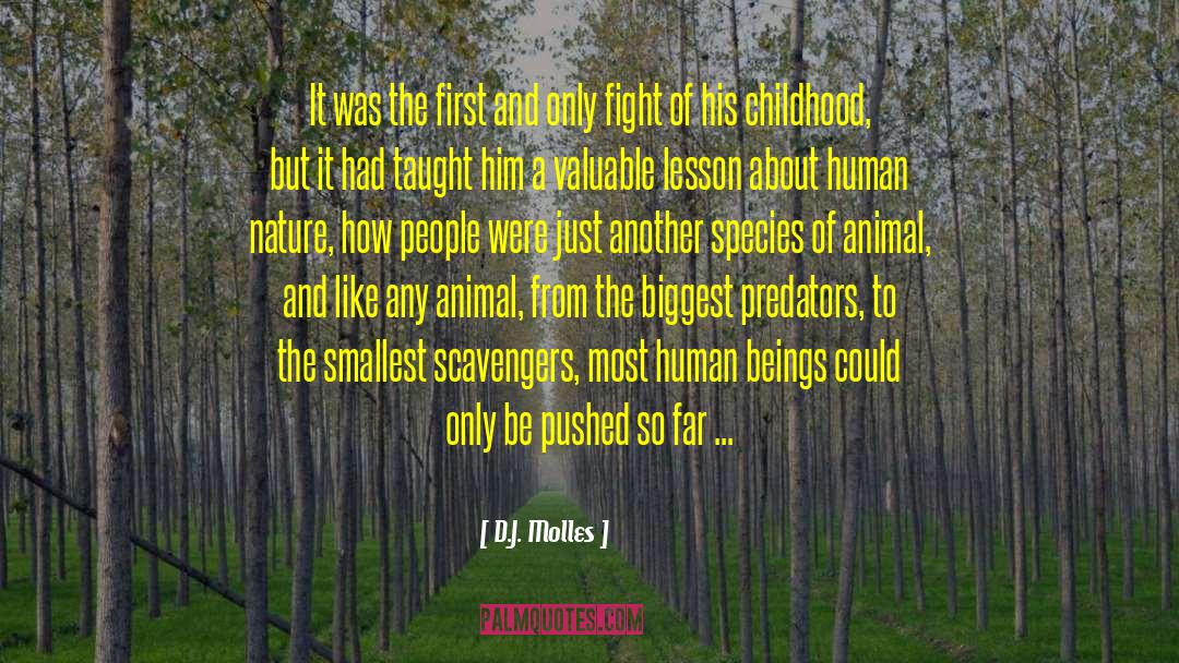 Protect Nature quotes by D.J. Molles