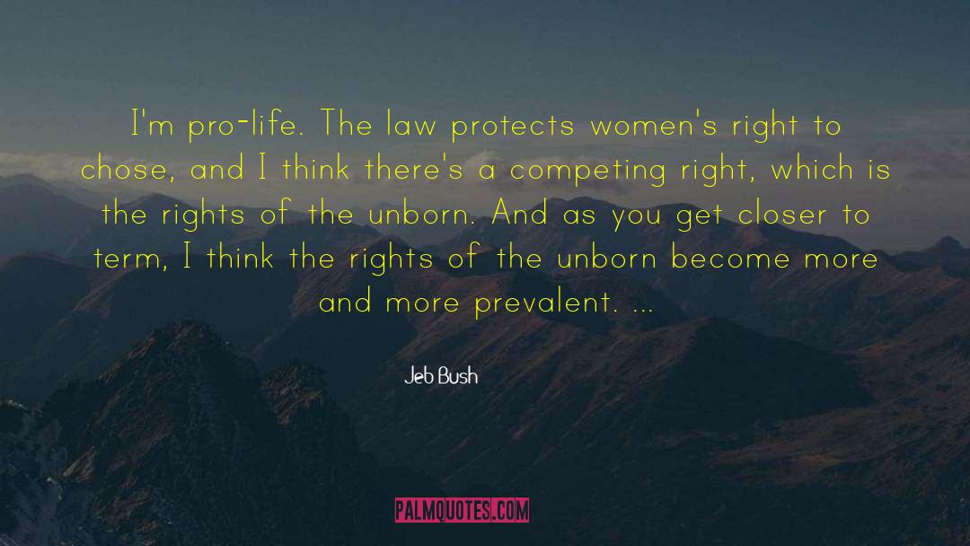 Protect Women quotes by Jeb Bush