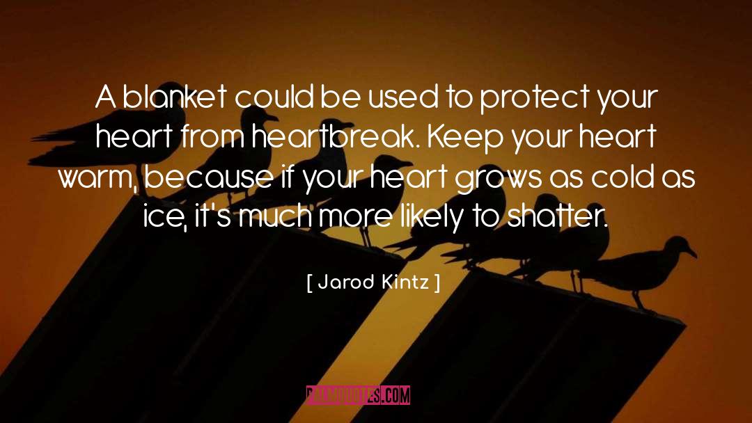 Protect Your Heart quotes by Jarod Kintz