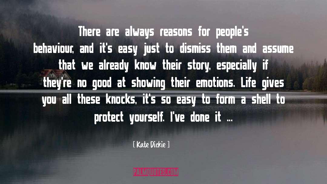 Protect Yourself quotes by Kate Dickie