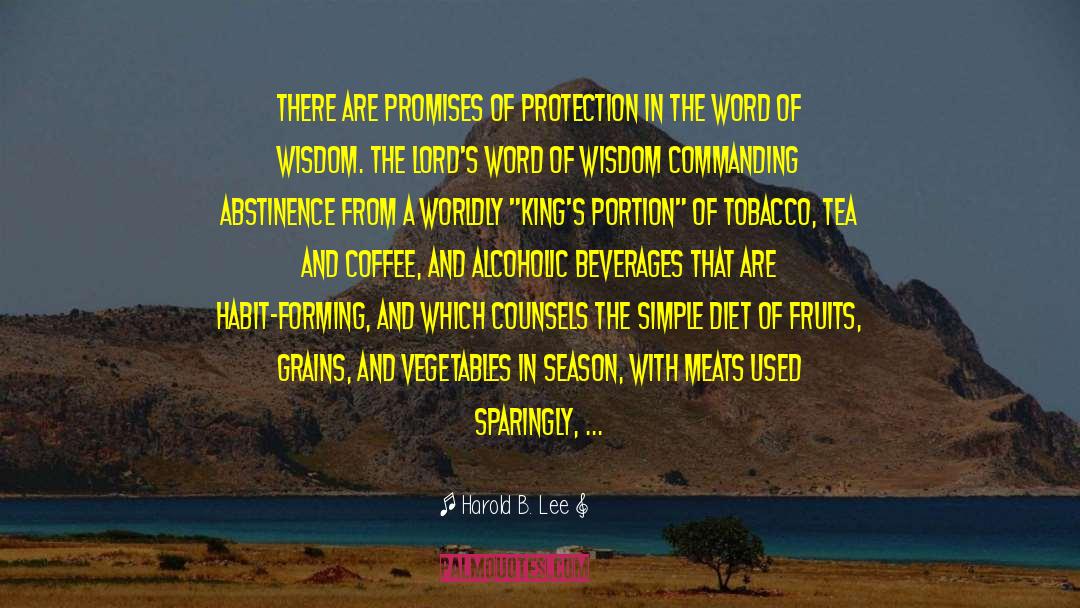 Protecting God quotes by Harold B. Lee