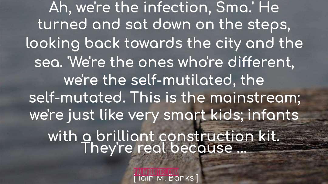 Protecting Kids quotes by Iain M. Banks