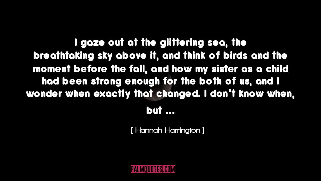 Protecting My Child quotes by Hannah Harrington