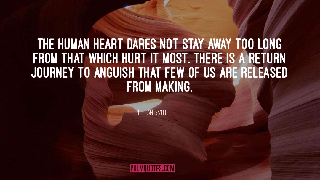 Protecting Your Heart From Getting Hurt quotes by Lillian Smith