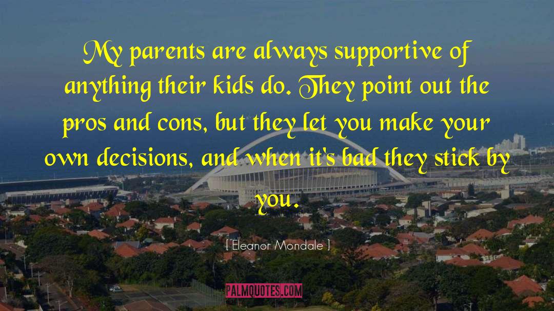 Protecting Your Kids quotes by Eleanor Mondale