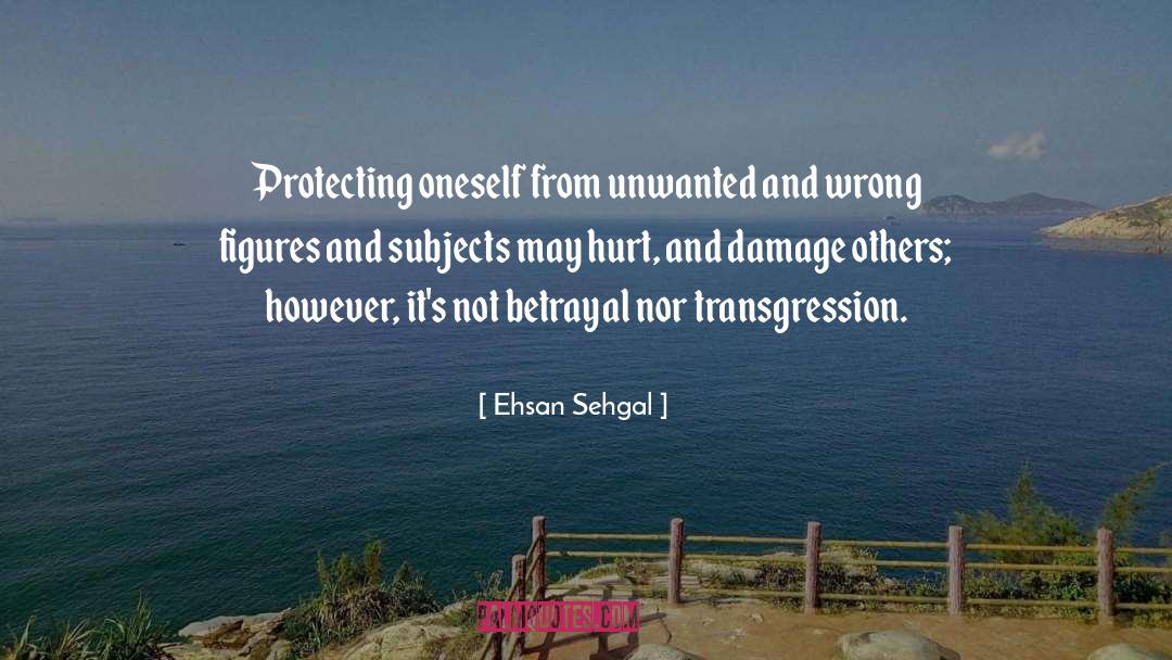 Protecting Yourself quotes by Ehsan Sehgal