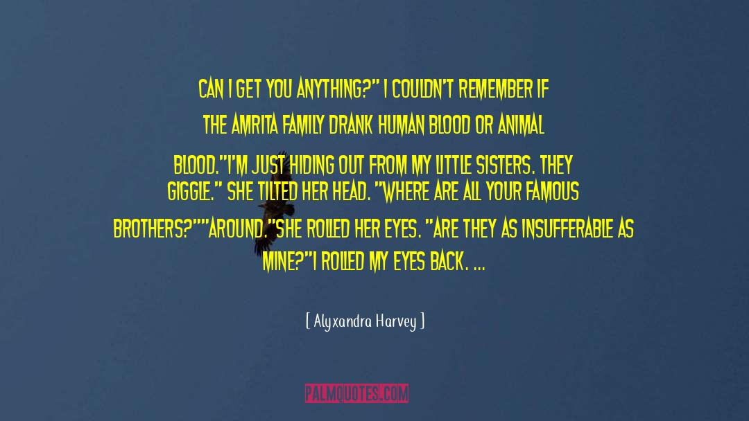 Protective Big Brothers quotes by Alyxandra Harvey