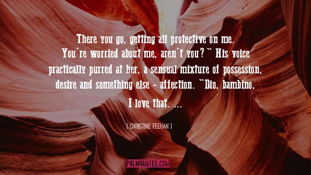 Protective quotes by Christine Feehan