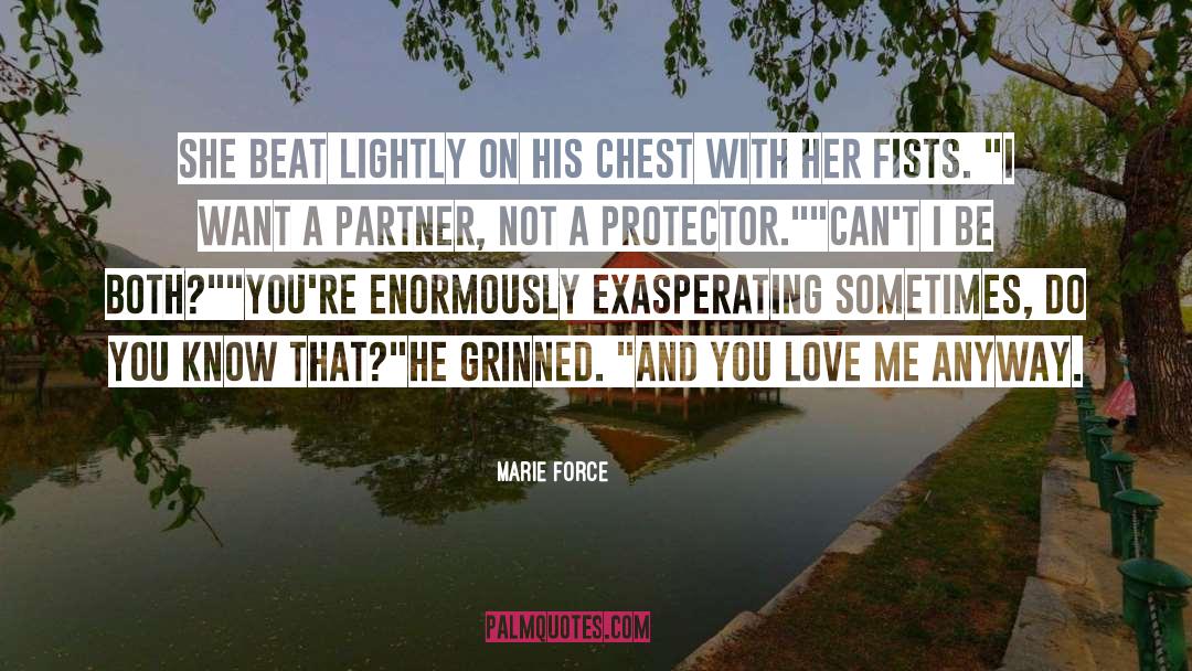 Protector quotes by Marie Force