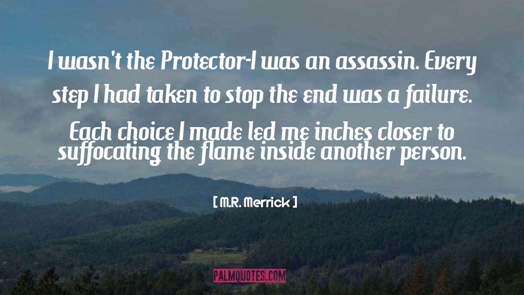 Protector quotes by M.R. Merrick