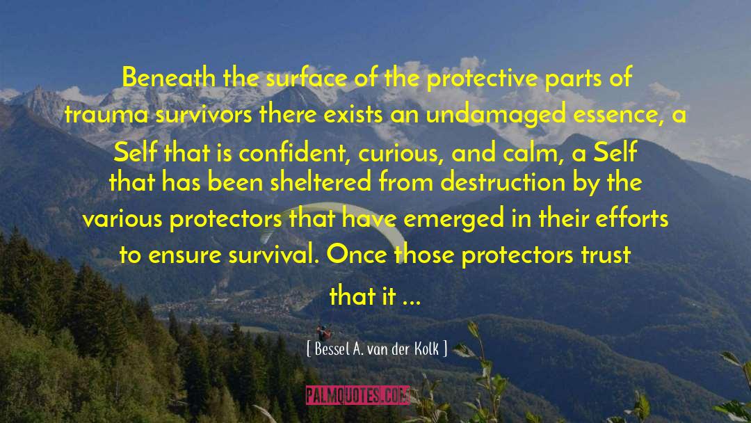 Protectors quotes by Bessel A. Van Der Kolk