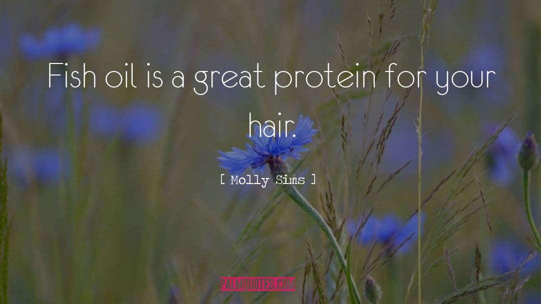 Protein quotes by Molly Sims