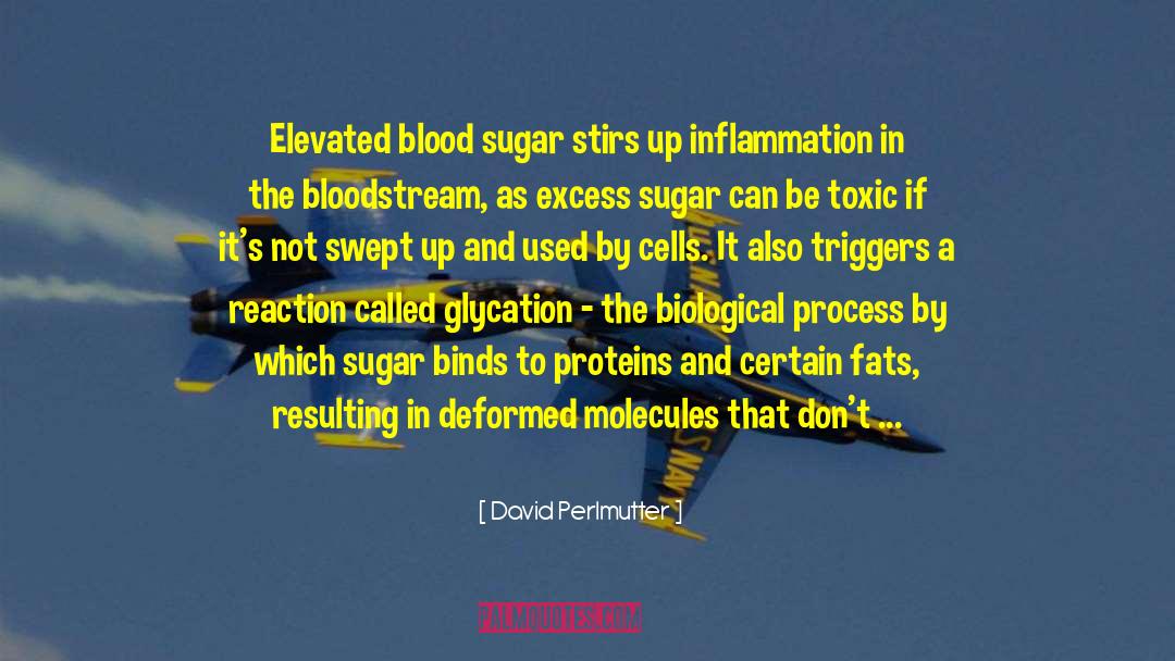 Proteins quotes by David Perlmutter