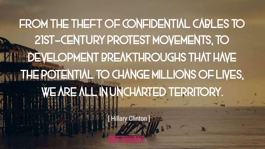 Protest Movements quotes by Hillary Clinton