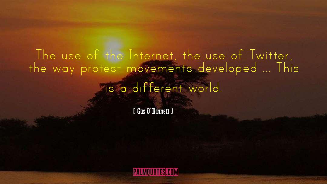 Protest Movements quotes by Gus O'Donnell