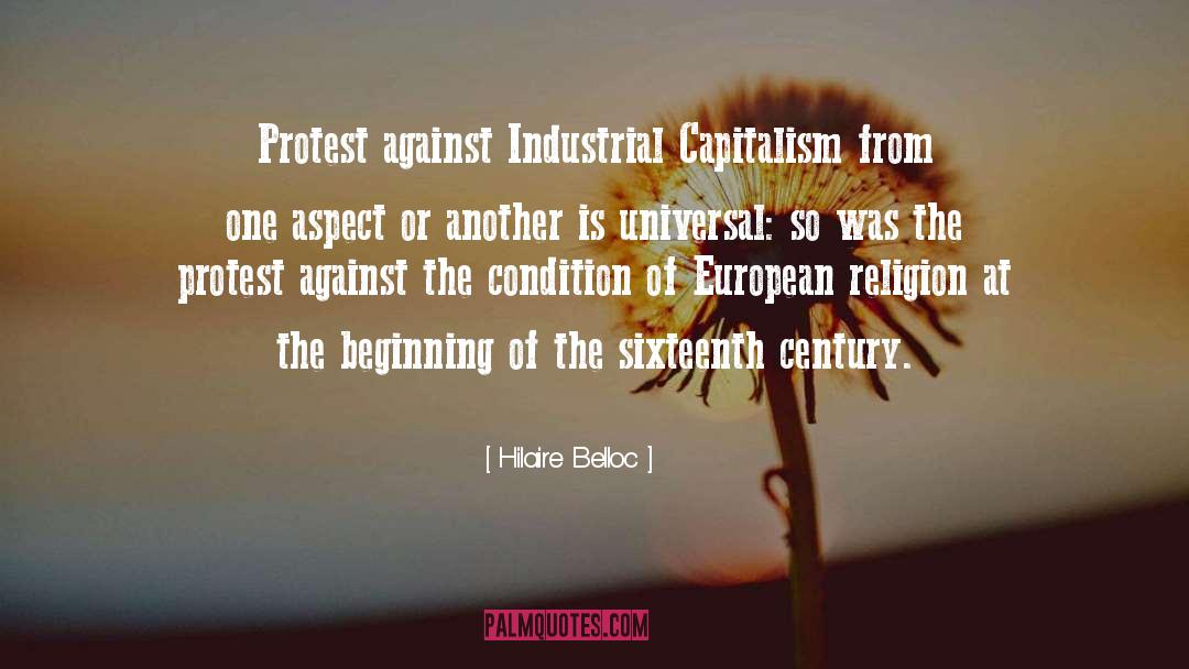 Protest quotes by Hilaire Belloc