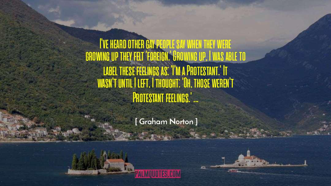 Protestant quotes by Graham Norton