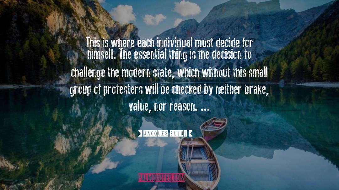 Protesters quotes by Jacques Ellul