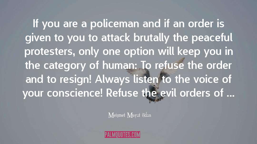Protesters quotes by Mehmet Murat Ildan