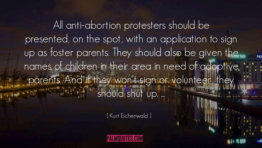 Protesters quotes by Kurt Eichenwald