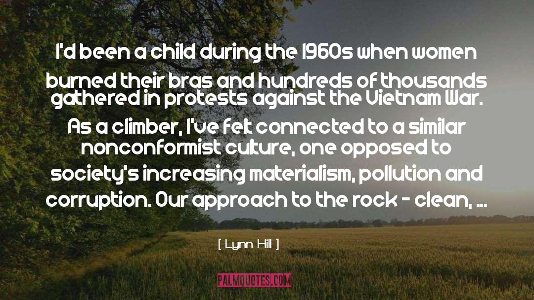 Protests quotes by Lynn Hill