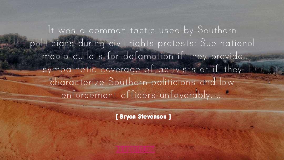 Protests quotes by Bryan Stevenson