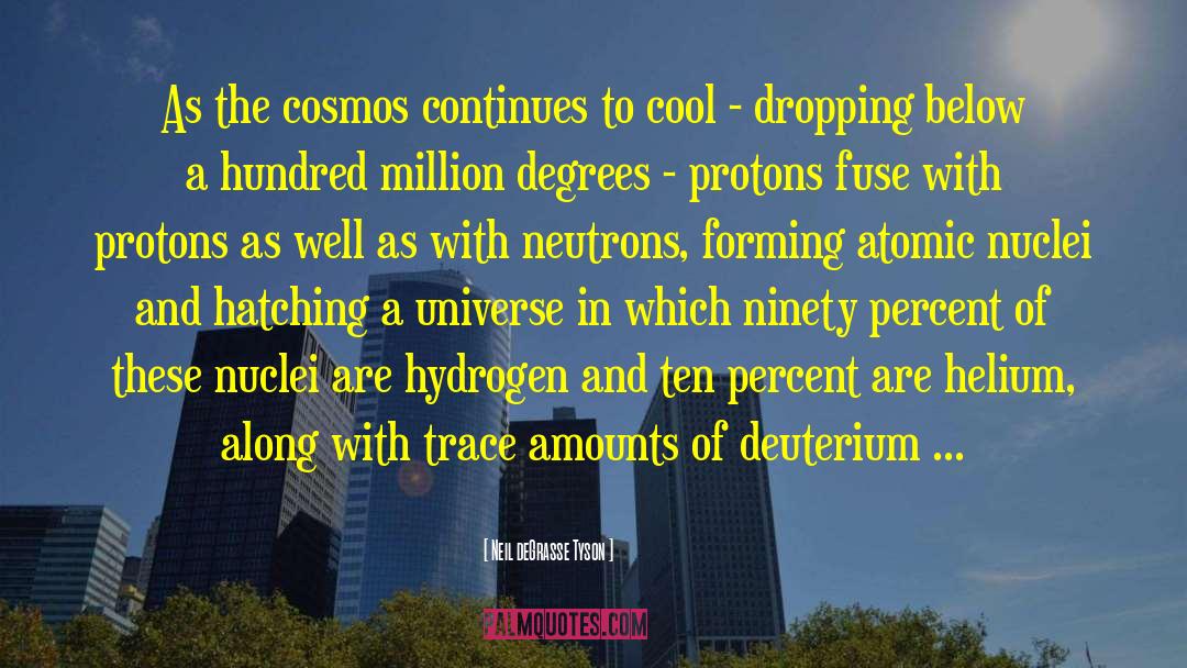 Protons quotes by Neil DeGrasse Tyson