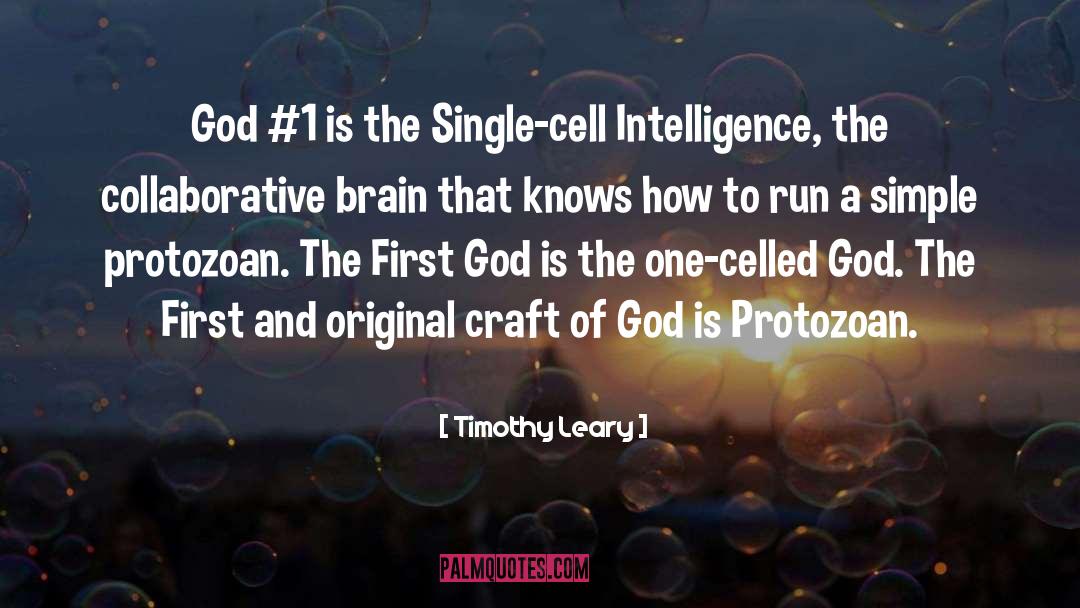 Protozoan quotes by Timothy Leary