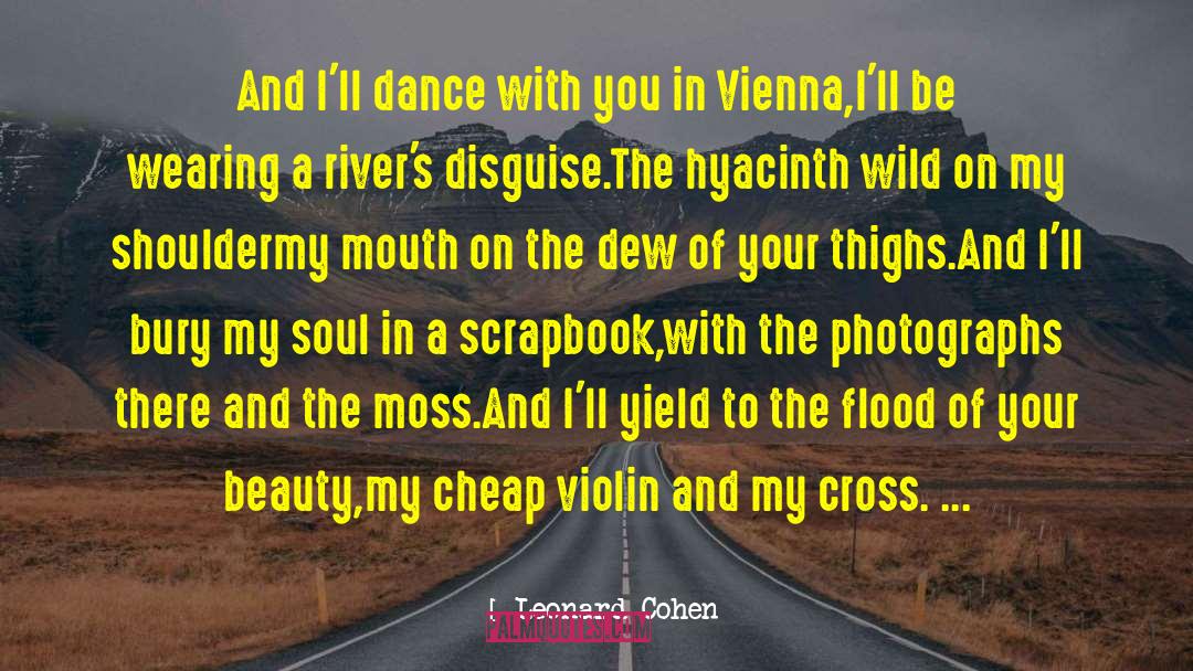 Protsenko Violin quotes by Leonard Cohen
