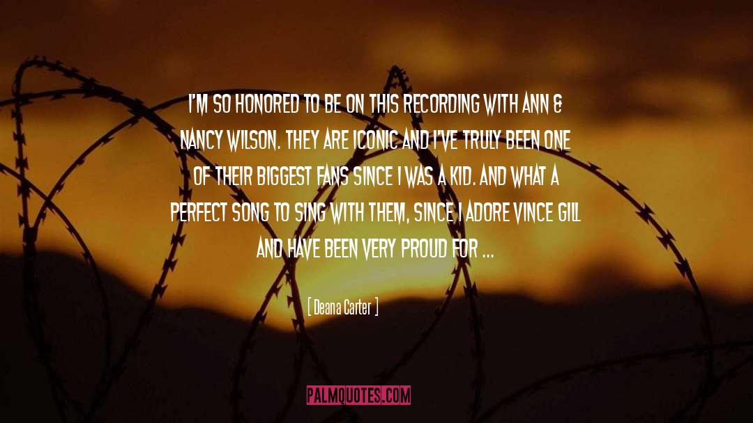 Proud Frontliner quotes by Deana Carter