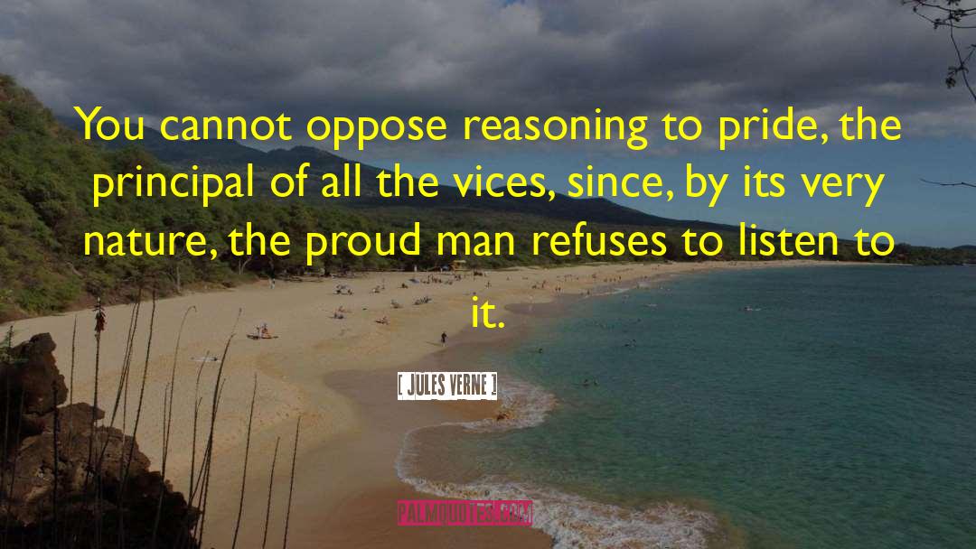 Proud Man quotes by Jules Verne